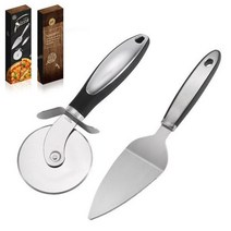 피자붕어빵 Cake Bread Pies Round Knife Pastry Pasta Dough Kitchen Gadgets Baking Tools Pizza Cutter Wheel, Shovel and Wheel