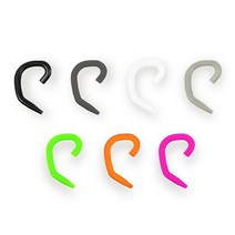 HICKIES 여행과 운동을위한 마이크로 포닉스 개선 오버이어 착용 이어폰 가이드 HEG-100, 다팔자 다크그레이
