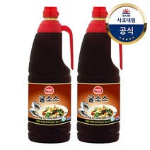 사조대림 해표소스레시피 굴소스2KG x2개