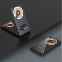 앤트앤비 3in1 아이폰 애플워치 에어팟 무선 고속충전기 거치대, 01.무선충전기 T05_블랙