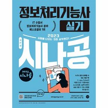 2023 시나공 정보처리기능사 실기, 상품명