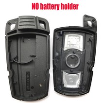 자동차키 스마트키Jinyuqin 원격 BMW E61 E90 E82 E70 E71 E87 E88 E89 X5 X6 1 3 5 6 시리즈 버튼 스마트, 02 With Battery Holder
