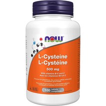 영국직구 NOW L-시스테인 500mg 100정 100g, 수량, 상세참조