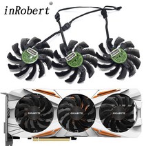 새로운 75MM T128010SU 0.35A 냉각 팬 Gigabyte AORUS GTX 1060 1070 1080 G1 GTX 1070Ti 1080Ti 960 980Ti 760, 1개, 3Pcs-Lot-DIY, CHINA