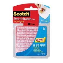 3M 재접착폼양면테이프 R103(12.7x12.7mm 72개입)_Nex, 기본