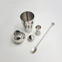 홈콕 칵테일 쉐이커 세트 홈텐딩 캠핑용 여행용 키트 500mL