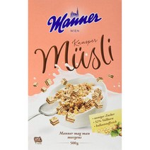 마너 뮤즐리 시리얼 500g, 1개