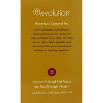 미국직구 레볼루션 티 Honeybush Caramel Herbal Tea 루이보스 차 1팩, 수량, 상세참조