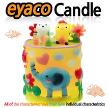 이야코 무지개나라 양초만들기, 08-09. [무지개나라] 대형파라핀양초(10인용)(화이트)