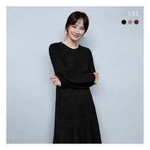 [LBL] 퓨어메리노울100 홀가먼트원피스(+진주목걸이)