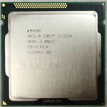 인텔 코어 i5 2320 I5-2320 3.0GHz 6M 캐시 쿼드 코어 CPU 프로세서 SR02L LGA1155, 한개옵션0