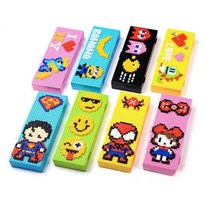 디폼블럭 필통세트02(나노블럭 모양끼우기)