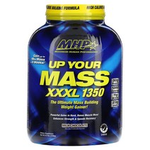MHP 업 유어 매스 XXXL 1350 밀크 초콜릿 2780g(6.12lbs), 밀크초콜릿, 2775.98g
