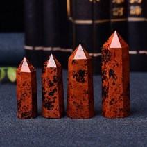 파쇄석 잡석 콩자갈 잔자갈 자갈돌멩이골재 쇄석 깬자갈 천연 붉은 흑요석 크리스탈 포인트, 70-80mm
