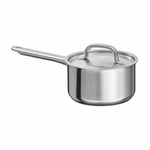 이케아 IKEA 소스팬+뚜껑 2L 실버 지름17x10cm 스테인리스, 이미지참조