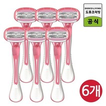 도루코 샤이 스위티 휴대용 면도기 3Px2, 6개, 1세트