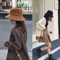 엄마 여행코디 여행캠프겨울 단체행사 캐주얼벙거지 여자 여성 쇼핑몰 털모자 대대 데일리 가을 퍼버킷햇 스타일 데이트 털벙거지 패션 퍼벙거지벙거지 선물
