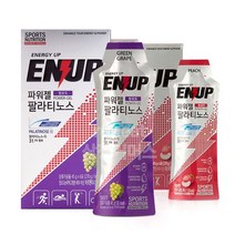 엔업 파워젤 팔라티노스 14포 복숭아맛7+청포도맛7 에너지젤