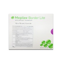 메피렉스 메필렉스 보더 라이트 10 x 10cm 1박스 폼드레싱, 1개