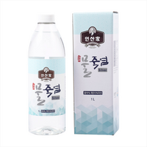 (주)인산가 정품 물죽염실버 1L 인산죽염 +2개 이상 구입시 사은품 9중9포 금흑흑삼크런치(10g) 4개, 1000g, 1병