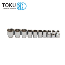 TOKU 도쿠 복스알세트 80210S (3/8인치) 10PCS 핸드소켓 소켓세트