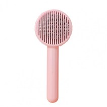 Pet Dog Cat Massage Brush Stylish Hair Cleaning Comb Multifunctional Grooming for Bathing, [03] 분홍색
