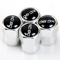 자동차 도어씰 4pcs 컬러 휠 타이어 커버 자동차 트럭 범용 공기 밸브 방진 볼보 XC90 V40 V60 액세서리