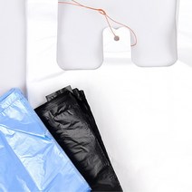 비닐봉투 A4호 백색 32X54 70매 분리수거 중형 손잡이 국산 마트 편의점