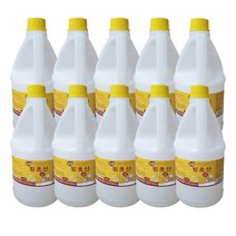 빙초산 100% 1500ml 10개 대용량 식초 식용 식품첨가 청소용빙초산 원액 소독 세척 업소용 기름때제거 통세척 제초 텃밭 잡초제거