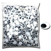 쪼아닷컴 눈알 접착식눈알 만들기 재료 인형눈알, 벌크 비접착 눈알 20mm