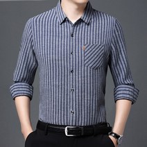 DFMEI 남성 면 린넨 셔츠 솔리드 포켓 긴팔 셔츠
