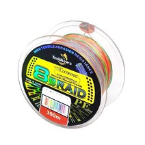 요시가와 5색 합사 낚시줄 300m 8합사 합사줄, 3호
