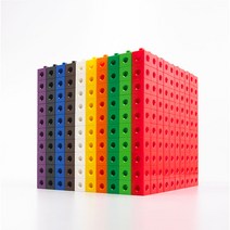이디엑스 링크큐브 정육면체 2cm 블럭 학급세트 1000p 수세기 색분류 연산 규칙 만들기 응용 어린이집 유치원 수학학원