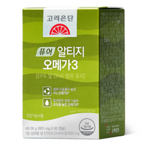 고려은단 퓨어 알티지 rTG 오메가3 60캡슐, 22개