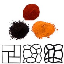 정원 디딤돌 디딤석 염색제 산화철안료 시멘트안료 보도블럭틀, 흑색안료4kg