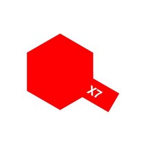 타미야 도료아크릴미니 [81507] X-7 RED