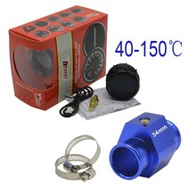 스피드건 타코메타 속도 측정기 60mm 자동 자동차 회전 계 부스트 수온 오일 온도 압력 게이지 볼트 aif 연료 배기 가스 rpm 레이싱 modifica meter, 수위계 34mm