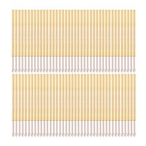 100 PCS 스프링 테스트 프로브 POGO 핀 P100-E2 DIA 1.36mm 길이 33.3mm, 금