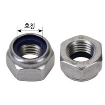 청사기공 나일론너트(스텐) 풀림방지너트 50개포장기준, M24, 1개