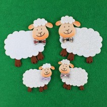 펠트양 환경소품 펠트 환경미화 꾸미기재료 만들기재료, 대