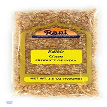 Rani Edible Gum Whole (Arabica Gum) 3.5oz (100g) ~ All Natural Salt-Free | Vegan | No Colors | Glut, 1, 100g