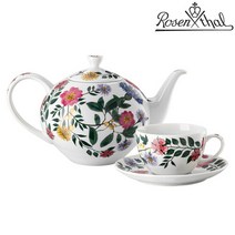 [로젠탈] 매직가든 블로썸 1인 에프터눈세트(티포트+티컵+받침) 강남 롯데 백화점