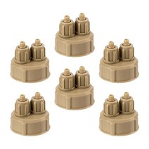 리액터 리액터스토브 리액터포트 빠른 Co2 캡 DIY CO2 병 뚜껑 Oul 디퓨저 반응기 공기 식물 나선형 6 개, 01 Grey_01 3X3X3CM