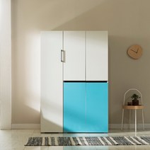 [★2만원 추가할인중!]장인가구 스페이스 광폭 1200 주방수납장, 블루