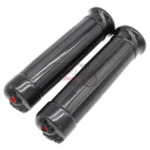 바이크 오토바이 부품 액세서리 핸들 바 핸드 그립 야마하 Dragstar XVS400 XVS650 XVS1100 V-star DS400 DS650 DS950 DS1100 클래식, [16] NO.9 black, 16 NO.9 black