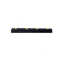 고무데크: W150-H80-L1000웨지(12-120) 휠체어경사로 대차경사로 운반수레 진입판 차량진입판 경사판 경사로 턱진입판 경계석턱 진입로턱 계단턱 건축현장