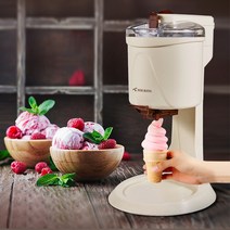 가정용 소프트 아이스크림 기계 요거트 젤라또 자동 미니 과일 전기 diy 주방 밀크 쉐이크