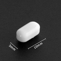 자석교반기 C 타입 PTFE 교반기 교반 막대 부식 방지 스핀 바 생물 자기 연구 화, 없음, 4.C10 5x10mm5Pcs