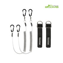 붐스피싱 T02 로드스트랩+카라비너 스프링, 세트(BACCT02KRB12)