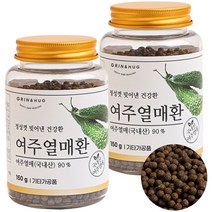 그린앤허그 여주환 국내산 100% 건조 여주열매 추출물, 2개, 150g